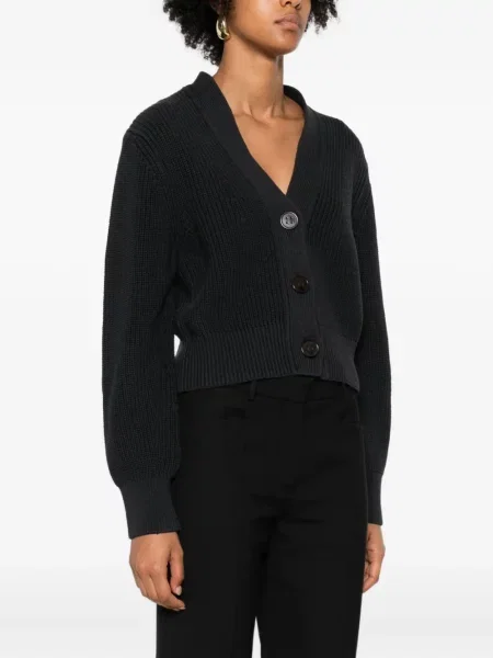 Cardigan Marc O'polo cu decolteu în V gri