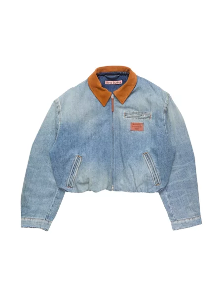 Kurtka jeansowa Acne Studios niebieska