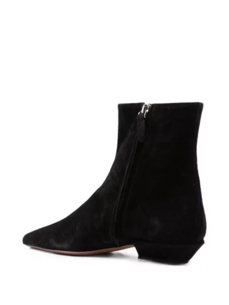 Botine Paris Texas din piele de căprioară negru