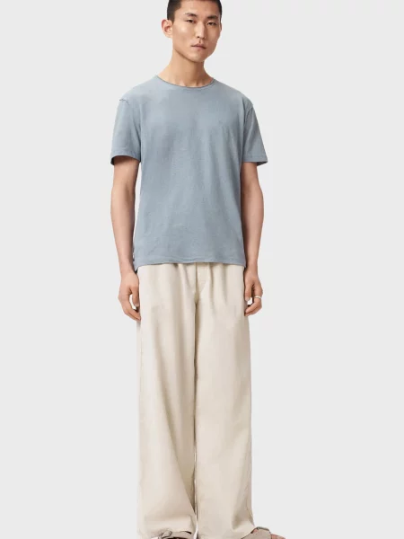 Футболка Allsaints блакитна