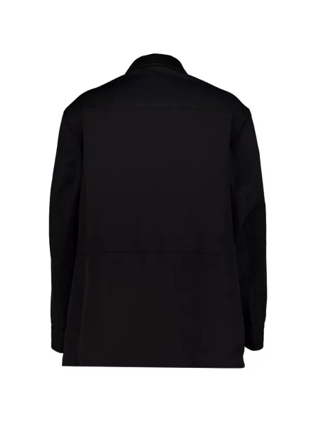 Gulerat geacă Tom Ford din țesătură twill negru
