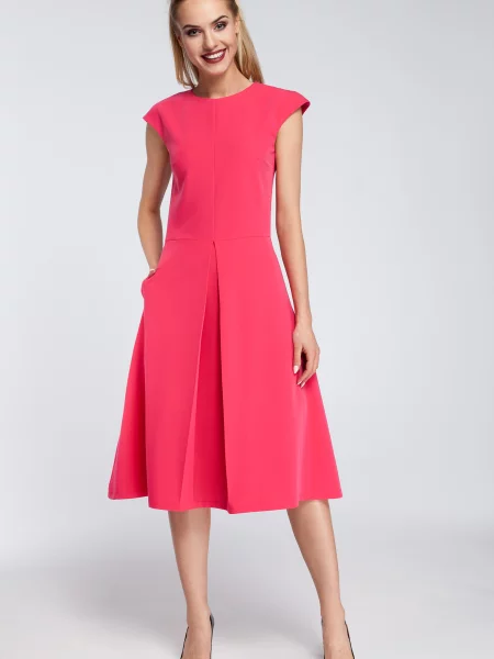 Sukienka midi Made Of Emotion różowa