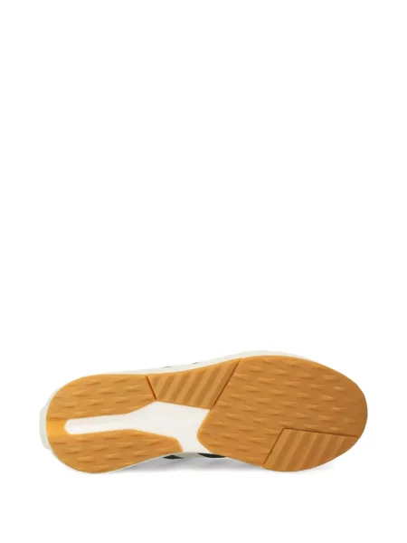 Sneakerși Adidas Cloudfoam alergare cu dungi cu platformă verde
