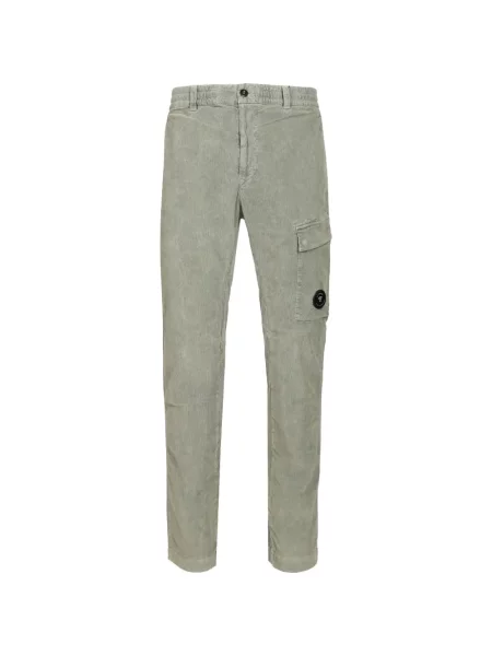 Pantaloni cargo C.p. Company de catifea cord verde