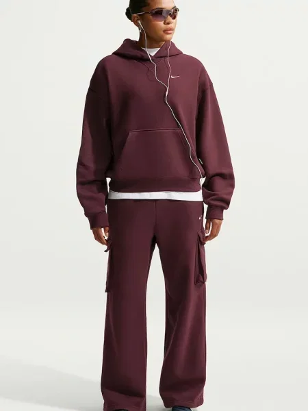 Nike Sportswear bluza oversize z bawełną Studio Fleece