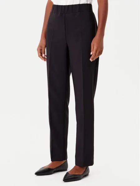 Joseph Ribkoff Hlače iz tkanine črna