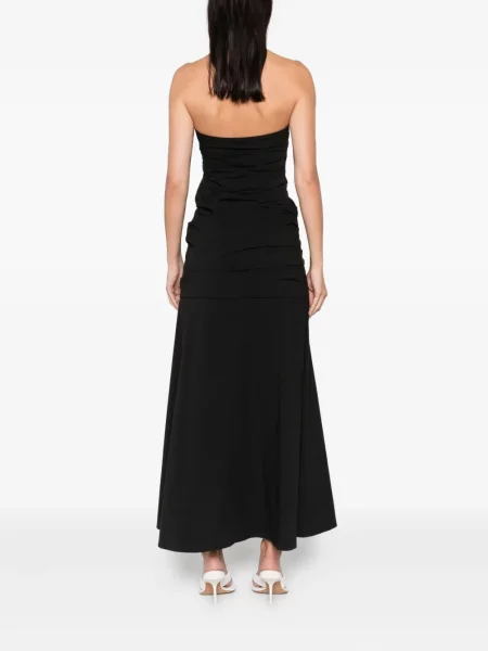 Rochie maxi St. Agni de costum negru
