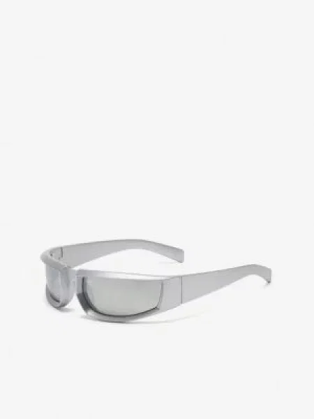 VEYREY Steampunk Ochelari de soare alb
