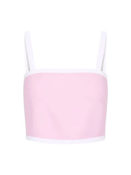 Krótki top Iceberg różowy