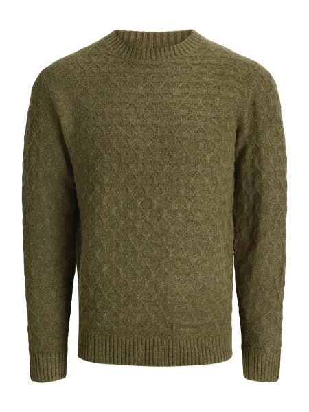 Jack & Jones Premium Pulover JPRBLASIMON oliv
