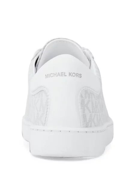 Sneakerși Michael Kors cu autograf alb