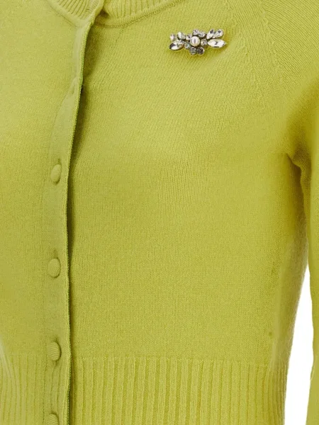 Cardigan Simone Rocha de cristal verde