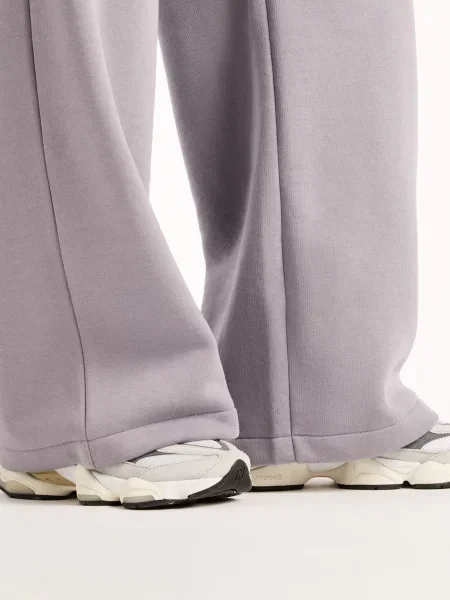 Флисовые спортивные штаны New Balance серые