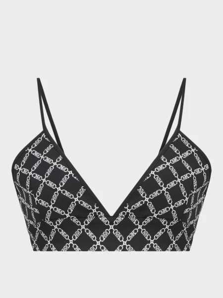 Укорочений топ Michael Kors чорний