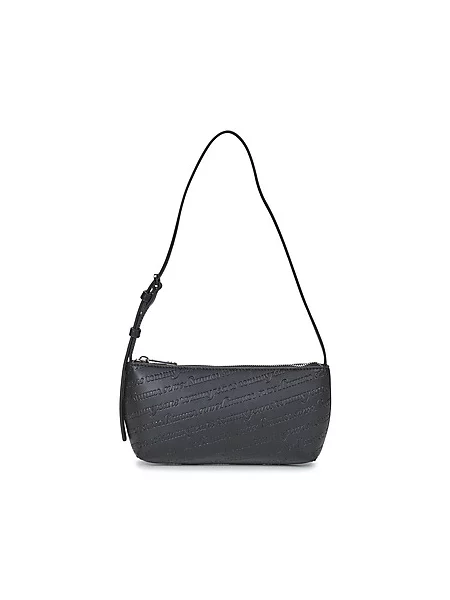 Ročna torba Tommy Jeans Tjw Must Aop Shoulder Bag črna