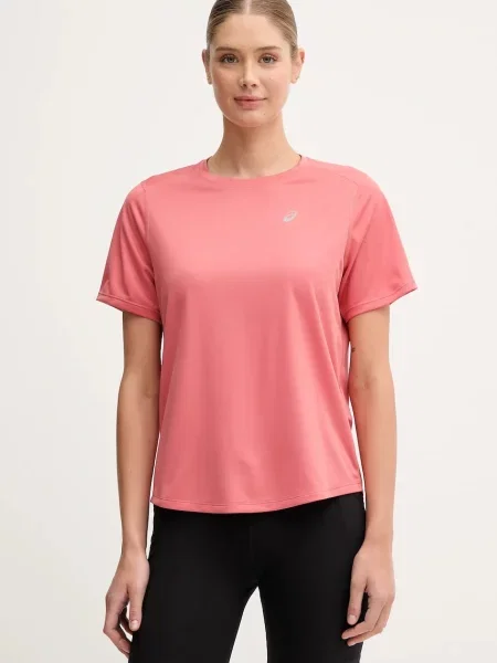 Asics t-shirt do biegania Core różowy