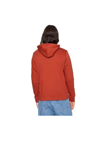 Bluza z kapturem Jack & Jones z kapturem czerwona