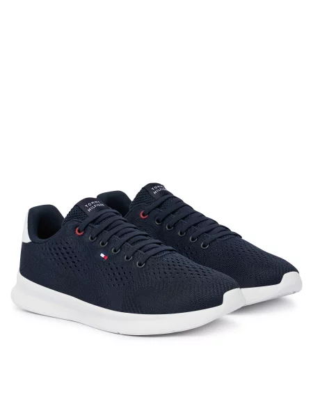 Tommy Hilfiger Sneakersy Lightweight Runner Tmavomodrá