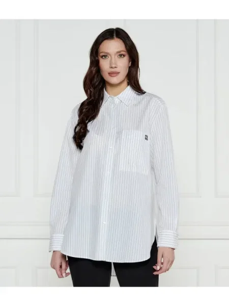 HUGO Cămașă Oversize alb