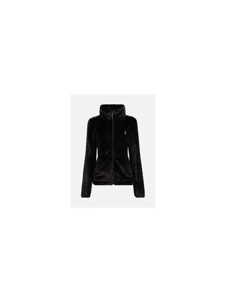Dámska mikina Aulp Virlo Coral Fleece black čierna