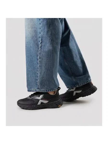 Sneakersy Alexander Smith zamszowe czarne