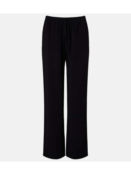 Панталон Asceno с висока талия черно