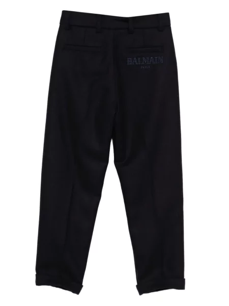 Spodnie dziecięce Balmain niebieskie