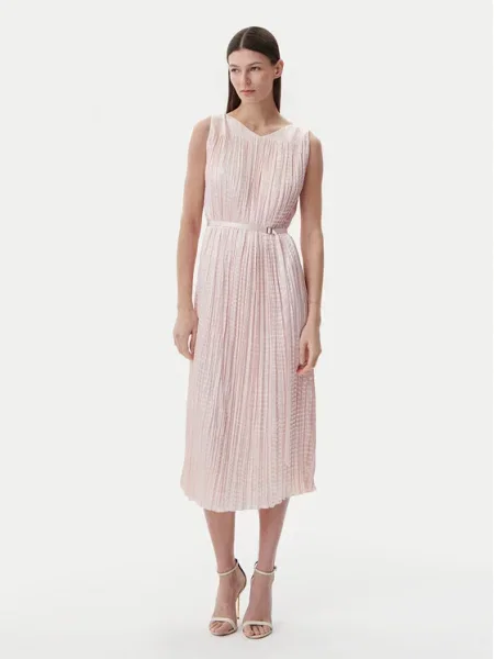 BOSS Rochie de seară roz