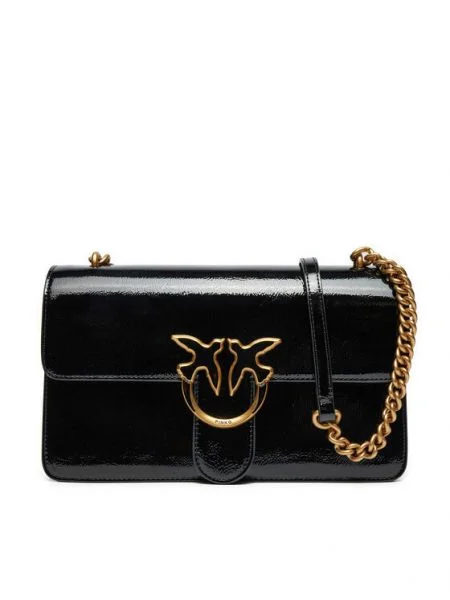 Pinko Geantă Love One Classic Light Cl . AI PLTT negru