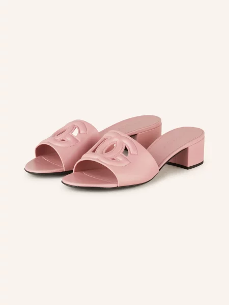 Dolce & Gabbana Mules starorůžová