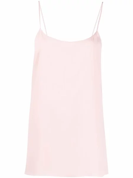 Maiou Alberta Ferretti de mătase roz
