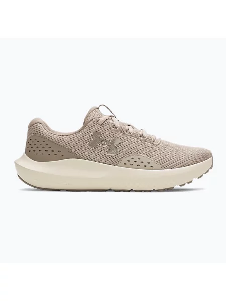 Мъжки маратонки за бягане Under Armour Charged Surge 4 timberwolf taupe/taupe dusk/taupe dusk бежово
