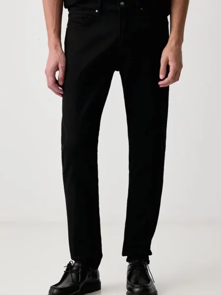 BOSS Green pantaloni pentru bărbați TR_PS negru