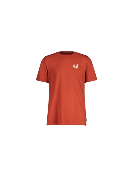 Maloja Schlehen M Mężczyźni Koszulki Maloja Size: L czerwony