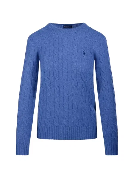 Pulover Polo Ralph Lauren cu broderie albastru