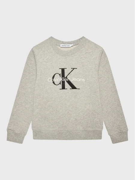 Calvin Klein Jeans Bluză Monogram Logo gri