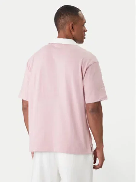 Guess Jeans Polo marškinėliai Oversize rožinė