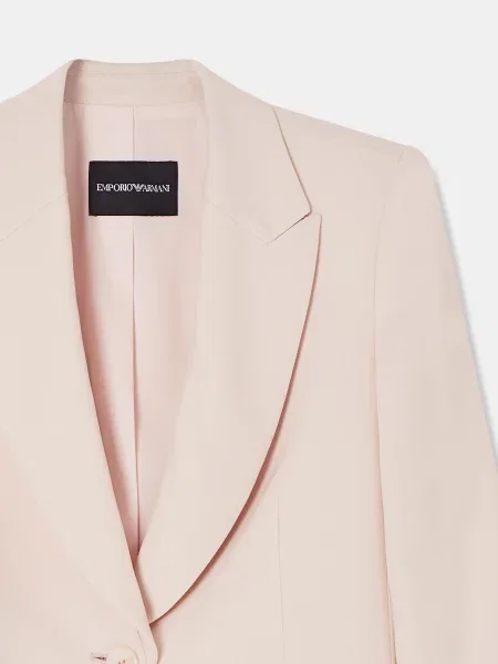 Пиджак Emporio Armani розовый