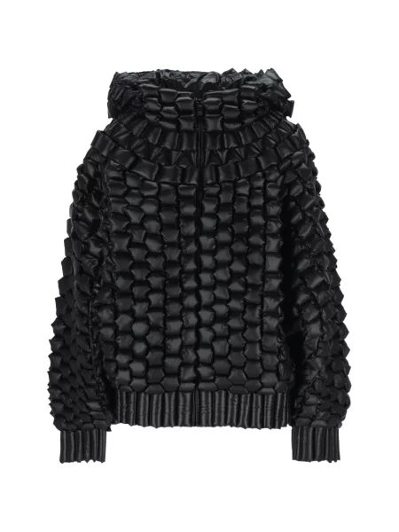 Geacă cu puf Raxxy cu glugă negru