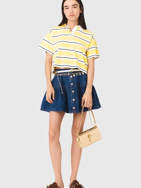 У смужку поло Maje жовте