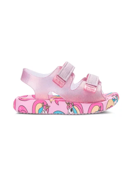 Dětské sandály Mini Melissa růžové