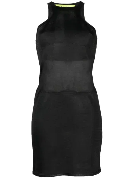 Rochie Gauge81 transparente de costum negru