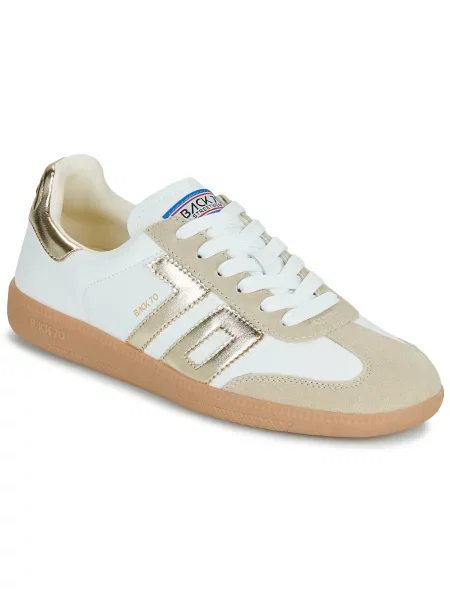 Pantofi Back 70 alb