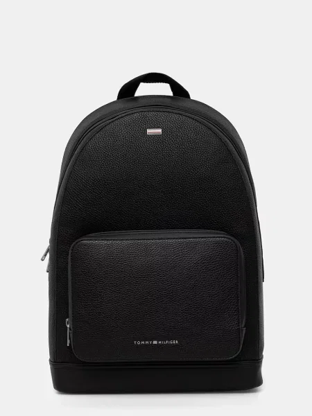 Tommy Hilfiger rucsac pentru bărbați cu imitație de piele negru