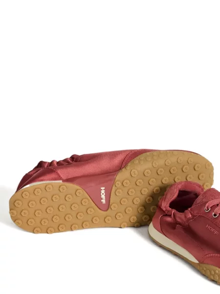 Fűzős csipkés sneaker Hoff piros