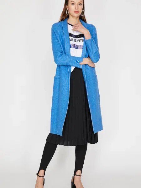 Płaszcz Koton niebieski