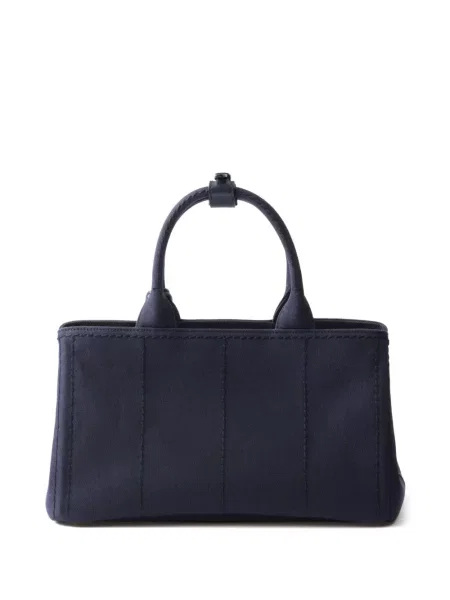Geantă Prada din canvas albastru