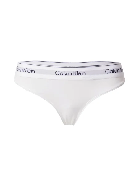 Calvin Klein Underwear Tanga negru alb