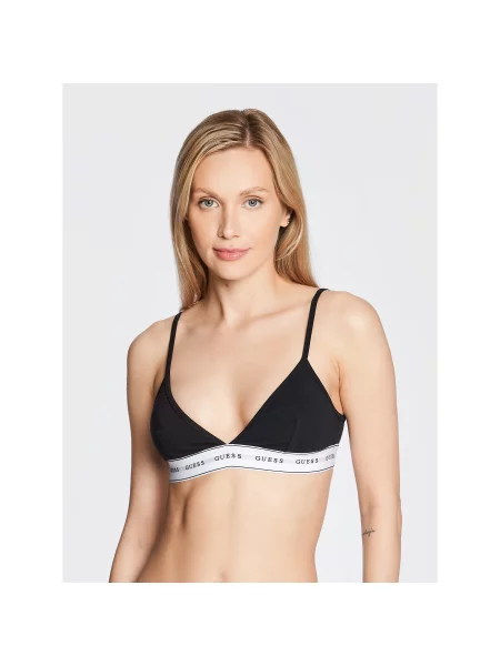 Guess Σουτιέν Bralette Carrie μαύρο