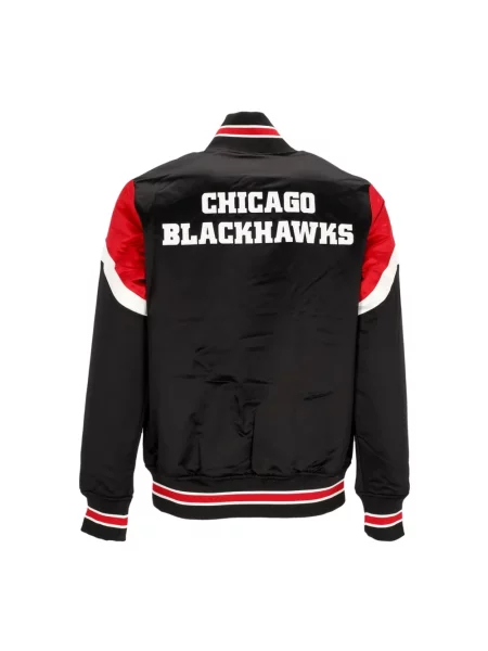 Kurtka bomber Mitchell & Ness czarny